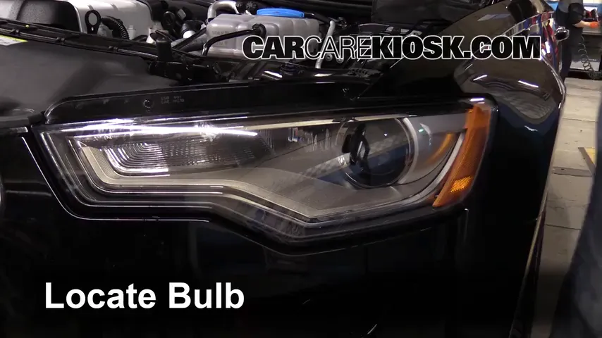 2013 Audi A6 Quattro Premium 3.0L V6 Supercharged Éclairage Feu de jour (remplacer l'ampoule)